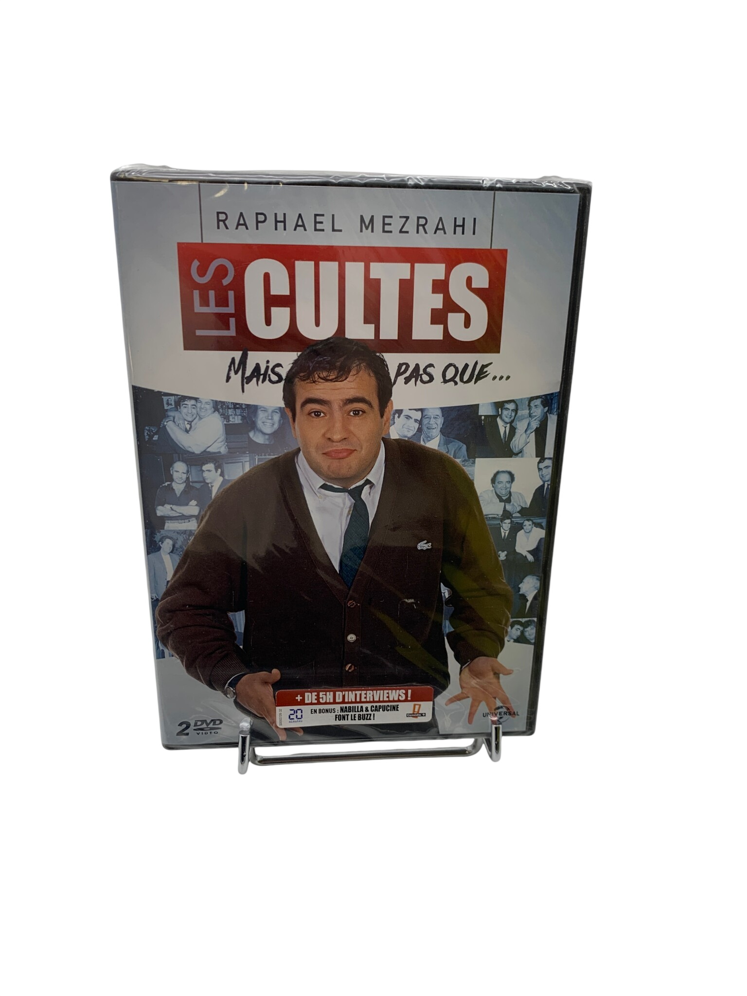Raphaël Mezrahi, les cultes - Coffret DVD Comme neuf -  reconditionné disponible sur Label Emmaüs